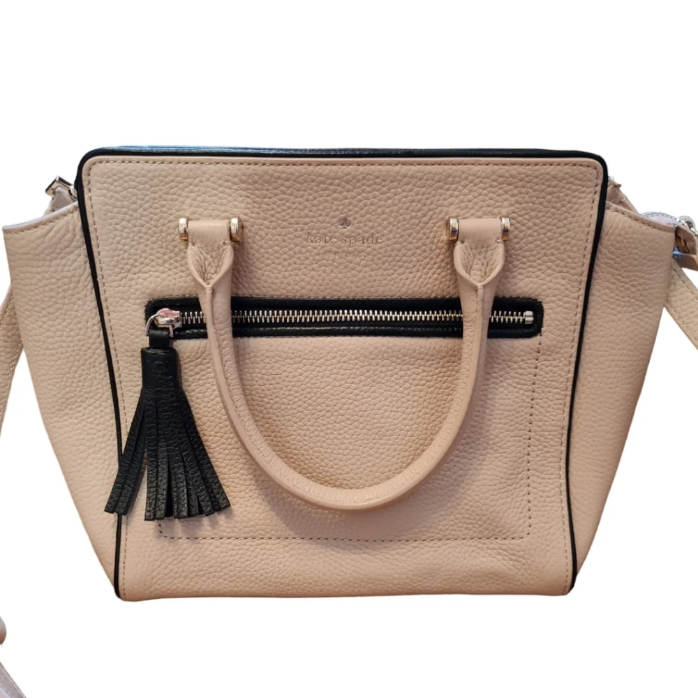 NWOT♠️ Kate Spade♠️ Light Pink Chester Street Small Allyn Pebble Leather Satchel - Picture 4 of 14